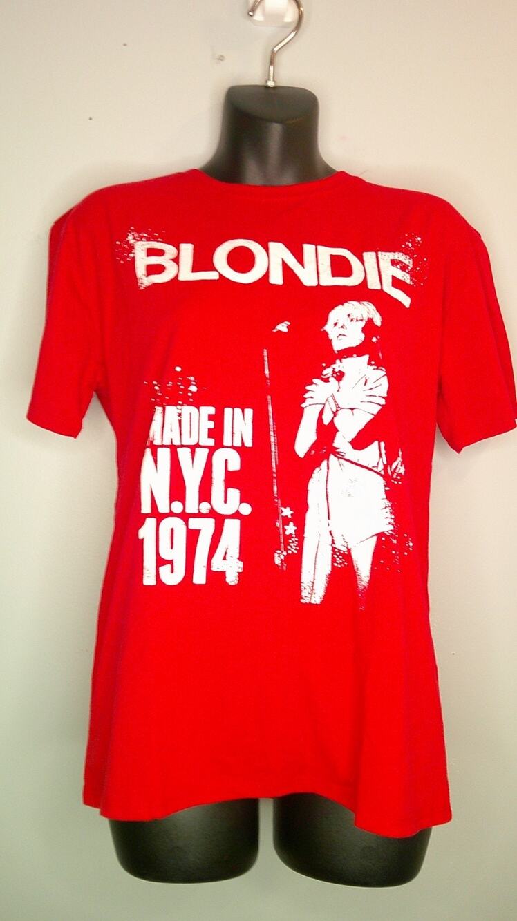 Blondie Made in NYC 1974 Youth T-Shirt Size XL (14) Brand New